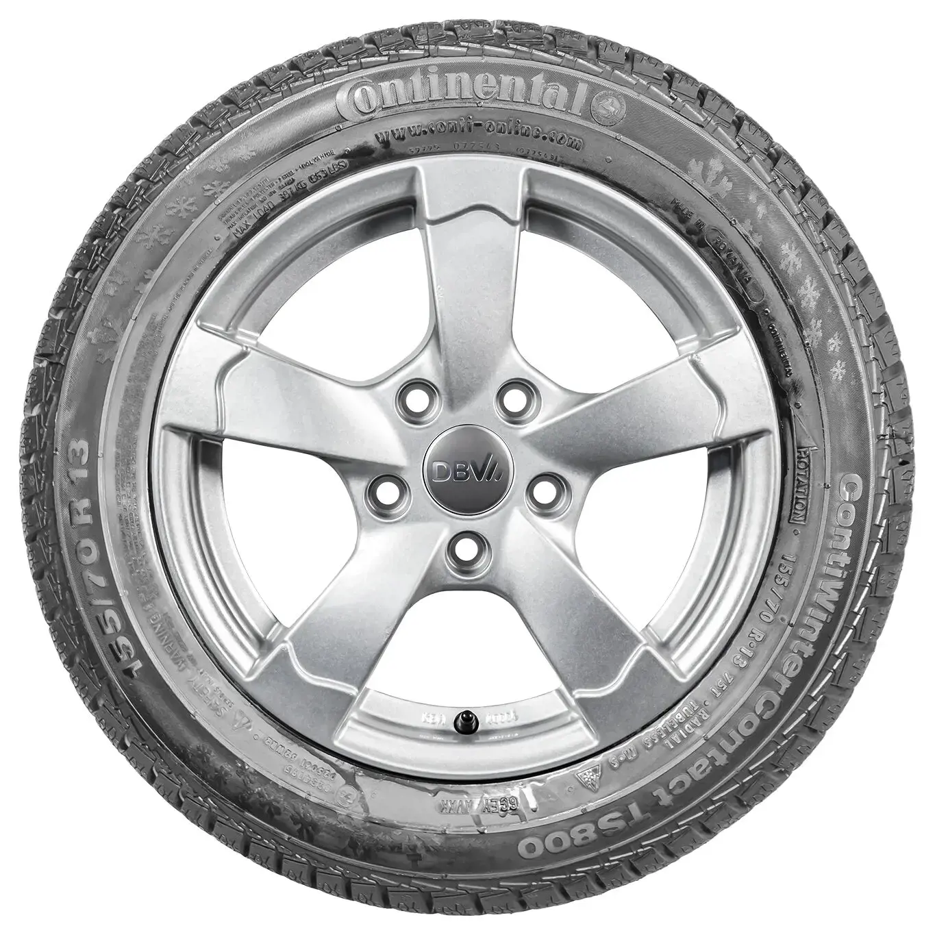 Continental WinterContact TS 800 145/80 R13 75Q 2 Continental WinterContact TS 800 145/80 R13 75Q – Bild 2