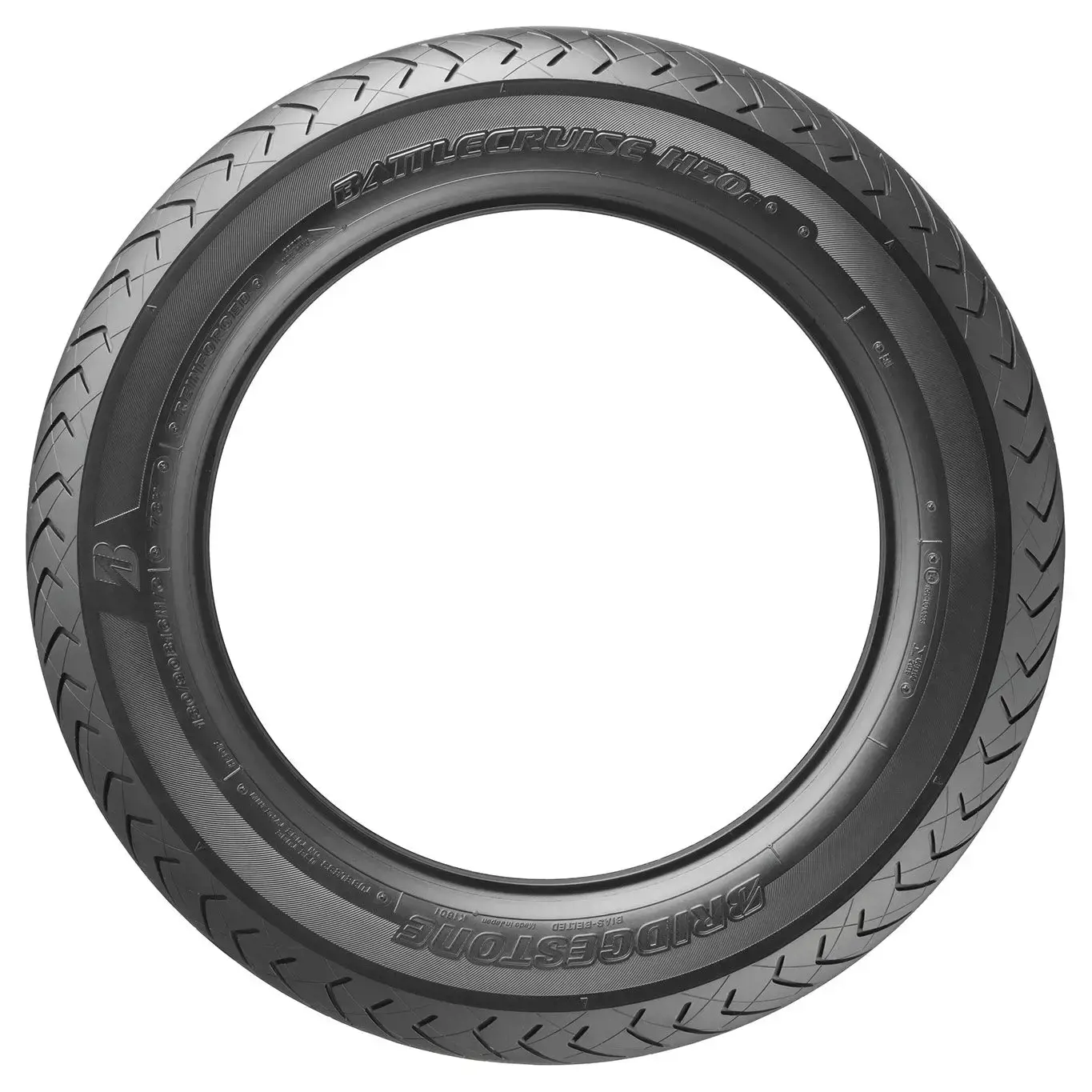 Bridgestone Battlecruise H50 Front M/C 130/90 B16 73H 2 Bridgestone Battlecruise H50 Front M/C 130/90 B16 73H – Bild 2