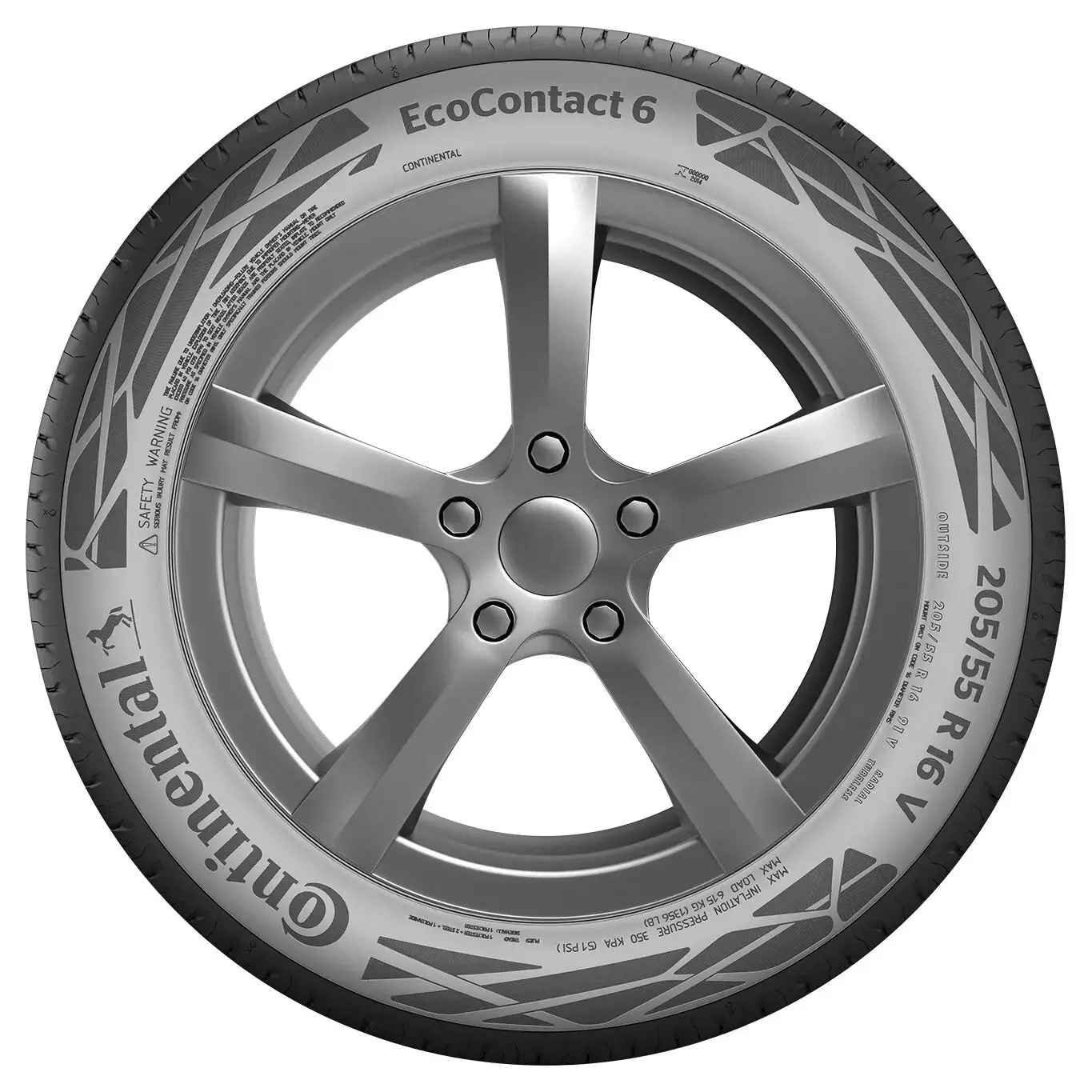 Continental EcoContact 6 155/70 R13 75T 2 Continental EcoContact 6 155/70 R13 75T – Bild 2