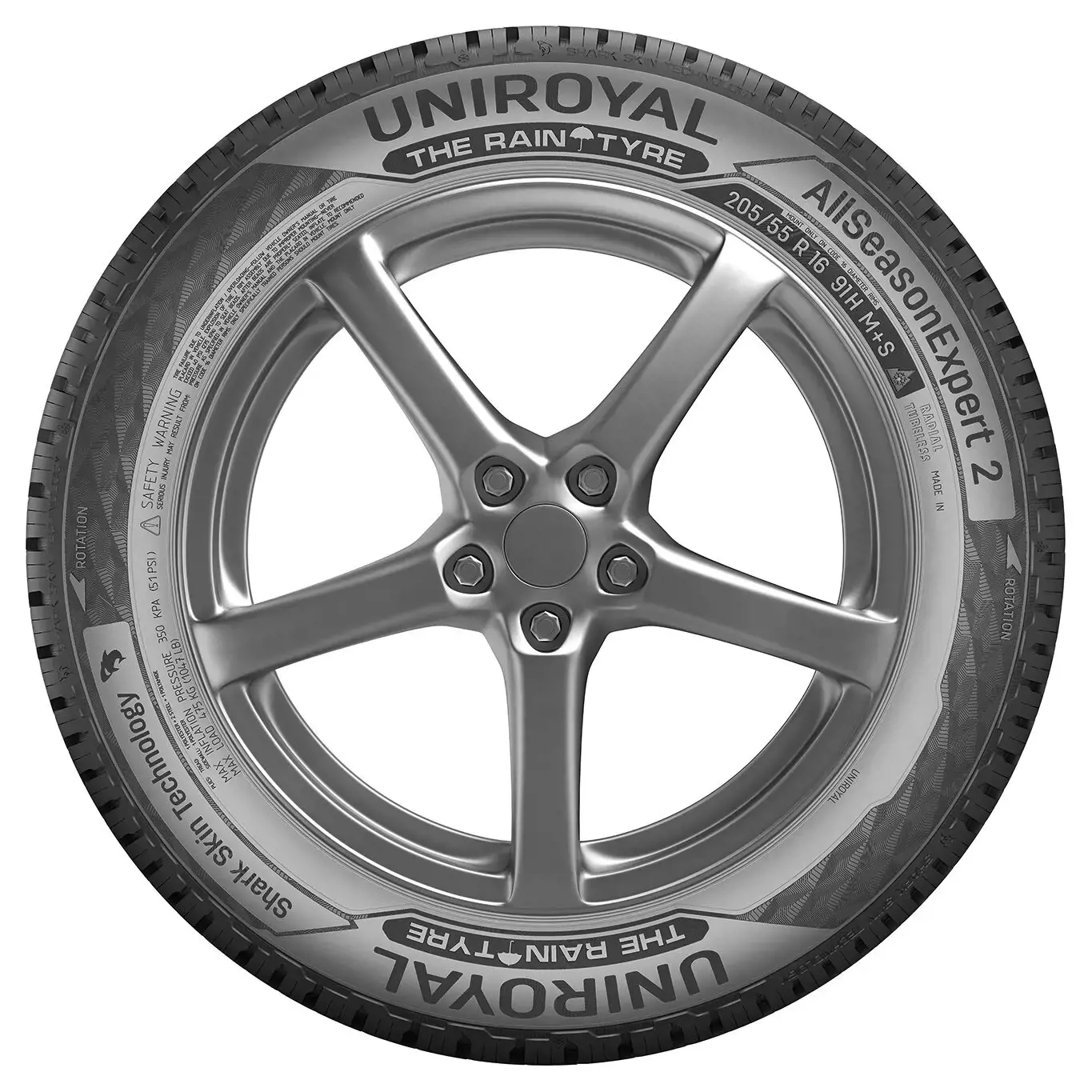 Uniroyal AllSeasonExpert 2 195/55 R16 87H 2 Uniroyal AllSeasonExpert 2 195/55 R16 87H – Bild 2