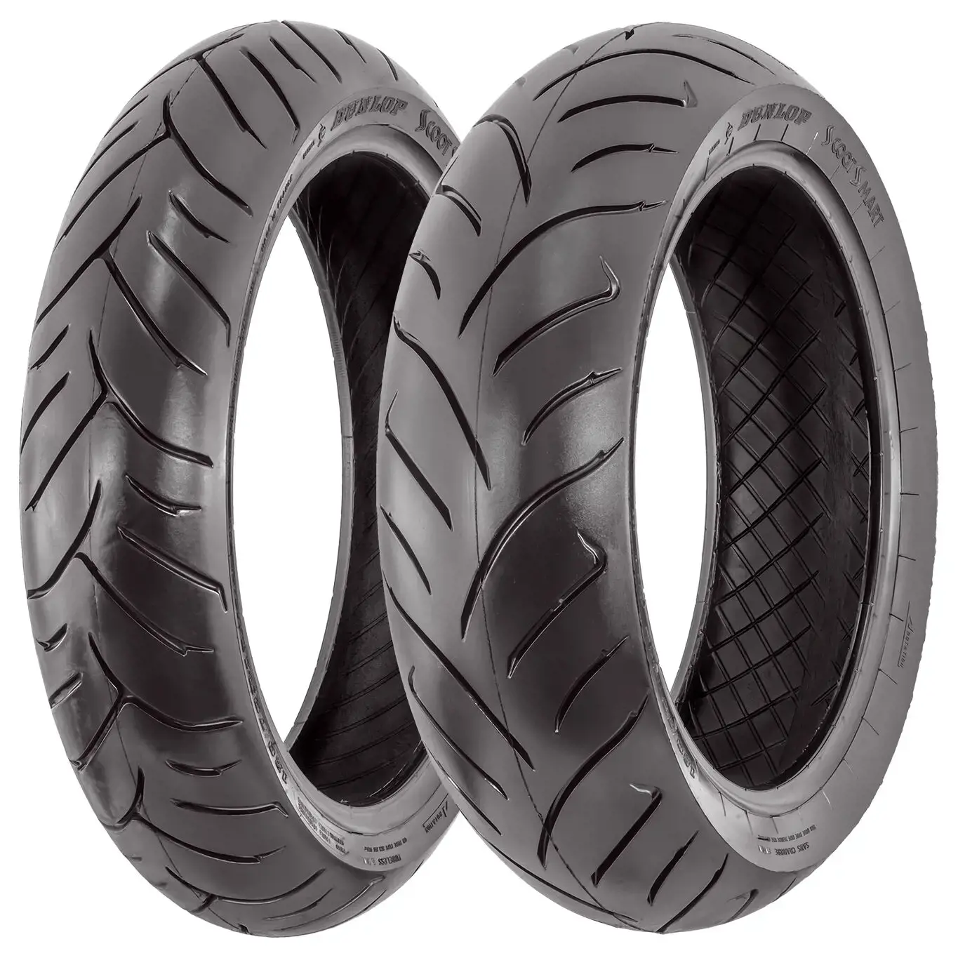 Dunlop Scootsmart F+R 100/80 -10 53L 2 Dunlop Scootsmart F+R 100/80 -10 53L – Bild 2