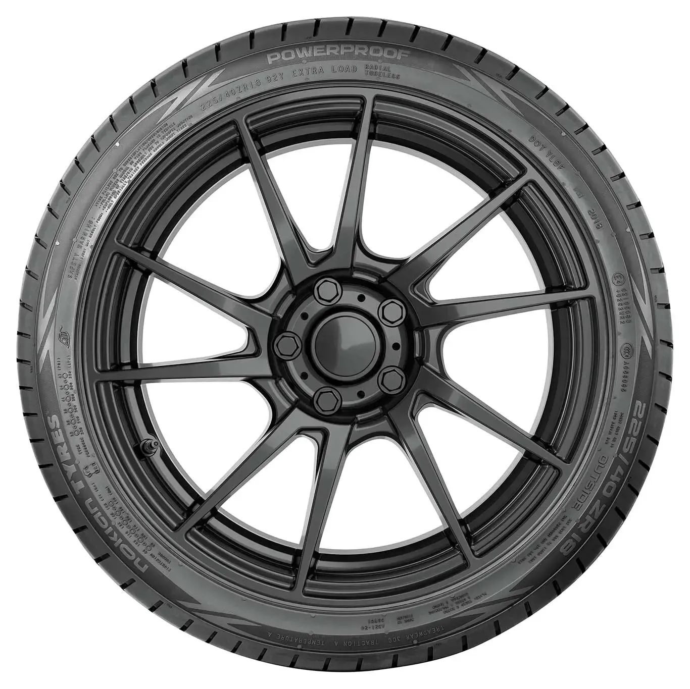 Nokian Tyres Powerproof 225/45 ZR17 91Y 2 Nokian Tyres Powerproof 225/45 ZR17 91Y – Bild 2