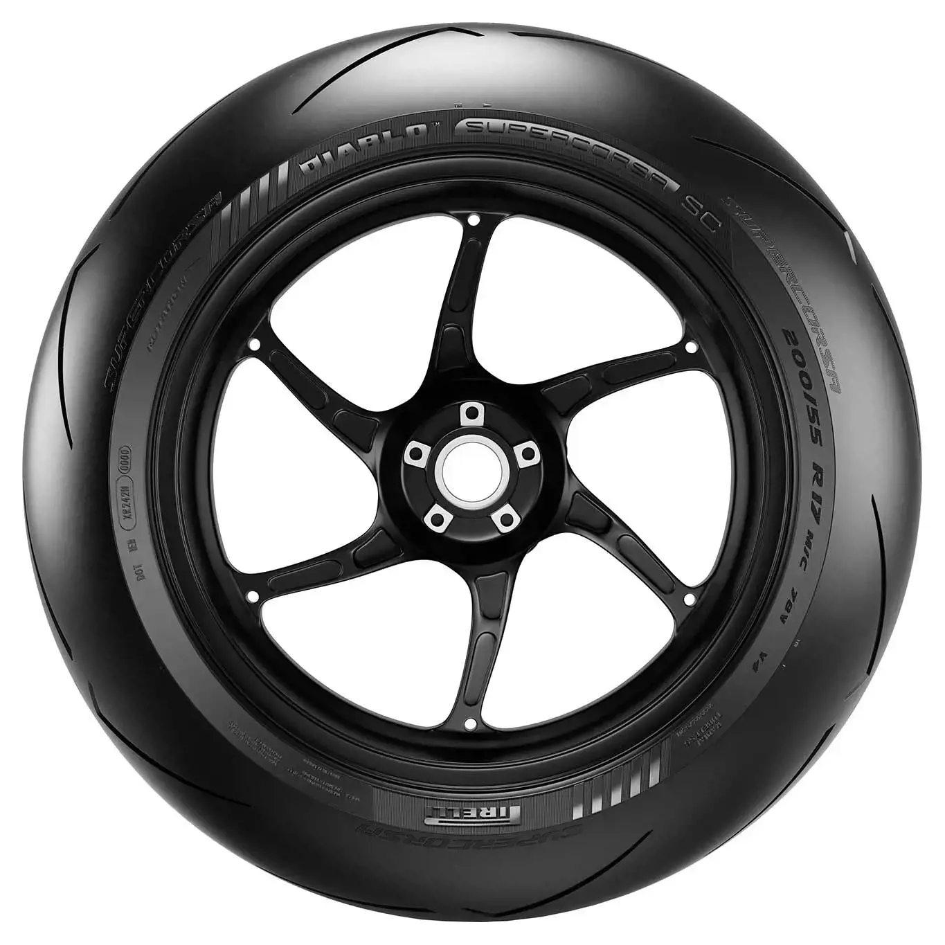 Pirelli Diablo Supercorsa V4 SC1 Rear M/C 200/60 R17 80V 2 Pirelli Diablo Supercorsa V4 SC1 Rear M/C 200/60 R17 80V – Bild 2