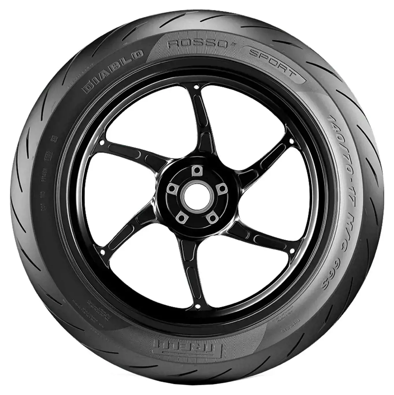 Pirelli Diablo Rosso Sport Front M/C 70/90 -17 38S 2 Pirelli Diablo Rosso Sport Front M/C 70/90 -17 38S – Bild 2